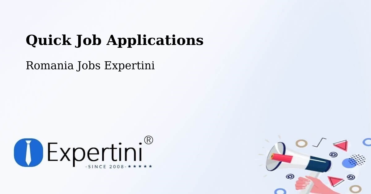 Quick Apply Feature – Cobadin - Romania Jobs Expertini